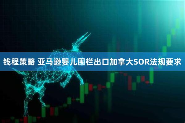 钱程策略 亚马逊婴儿围栏出口加拿大SOR法规要求