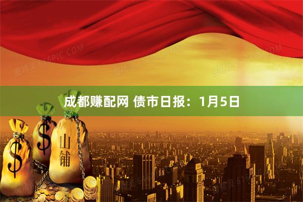 成都赚配网 债市日报：1月5日